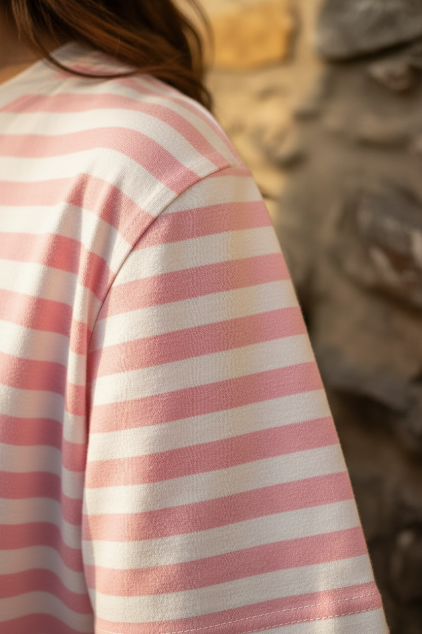 Detalle hombro Camiseta Berta