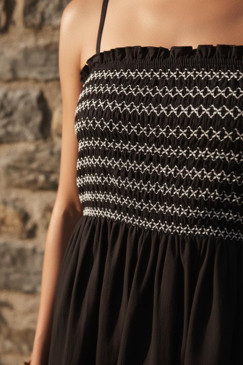 STRANNA - Detalle bodice smock
