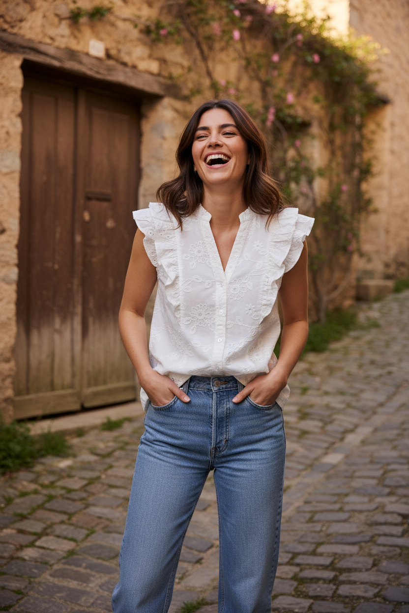 BLUSA FLOR