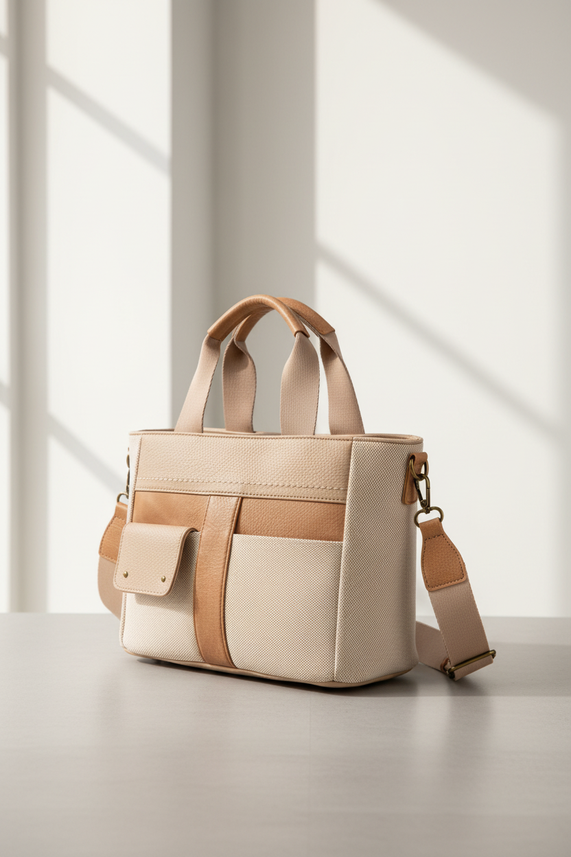 Bolso vista frontal vertical