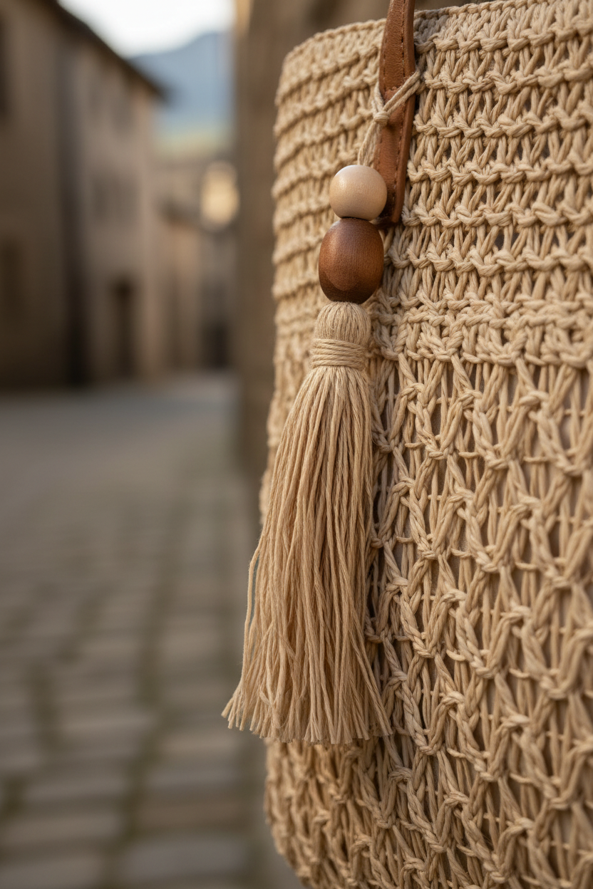 CALMA TOTE - Borla detalle