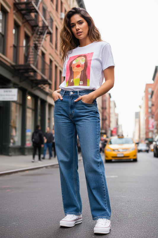 Camiseta DUNA - Plano contrapicado