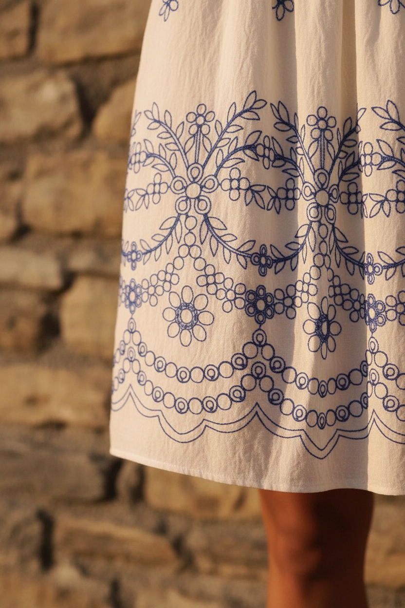 Detalle bajo bordado
