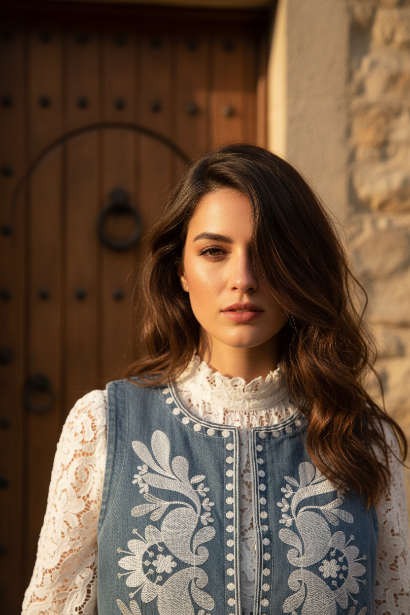 STRANNA — Detalle escote ribete