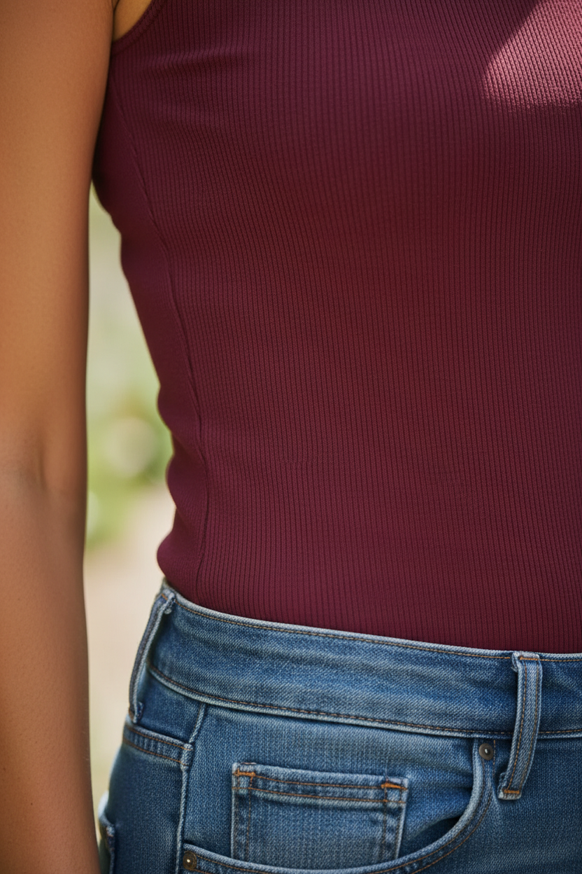 Top Juby - Macro costura lateral