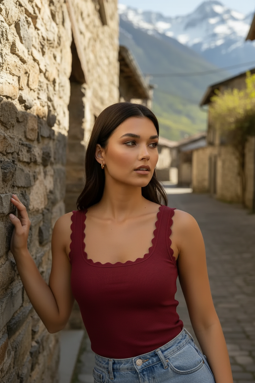 Top ZOE Burdeos - Editorial 2